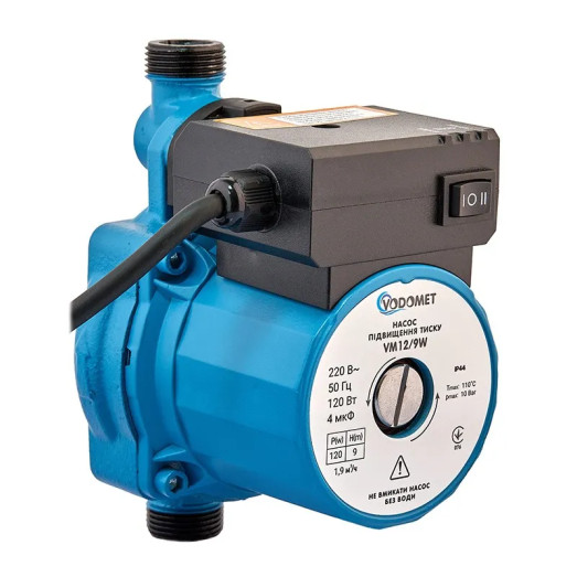 Насос повышения давления Vodomet GRS 12/10W (с гайками) (VO4193)