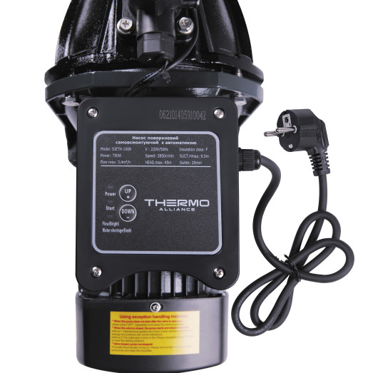 Насос поверхностный самовсасывающий Thermo Alliance SJET-100N 0,75 кВт (TASJET100N)