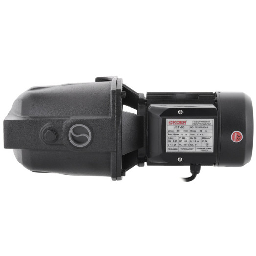 Насос поверхоневий самовсмоктуючий KOER JET-60 (KP2658)