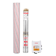 Насос свердловинний відцентровий Koer 4SDM 2/9 + пульт (KP2627)