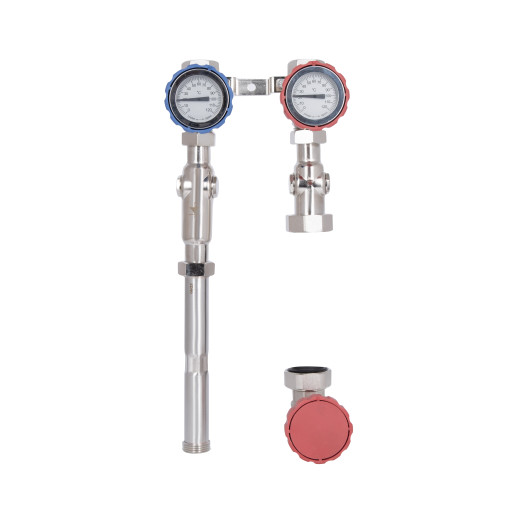 Насосная группа Thermo Alliance Forte Quick System прямая линия 1" (без насоса) правое подключение (TAF-QSPGR1)