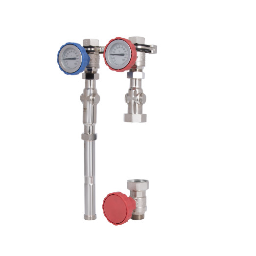 Насосная группа Thermo Alliance Forte Quick System прямая линия 1" (без насоса) правое подключение (TAF-QSPGR1)