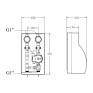 Насосная группа Thermo Alliance Forte Quick System с трехходовым клапаном без сервомотора, без насоса, правое подключение 1" (TAF-QSPGR3)
