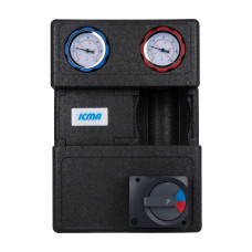 Насосна група Icma №R001 1 1/2"x1" підключення праворуч, без насоса (93R001AFD53SC)