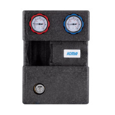 Насосна група Icma №R004 1 1/2"x1" підключення зліва, без насоса (93R004AFS5505SC)