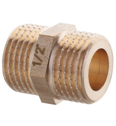 Ніпель Koer KF.N06A 1/2'' (під прокладку) без нікелю (KR3024)