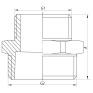 Ніпель редукційний 3/4"x2" Koer KF.N0820 (KF0044)