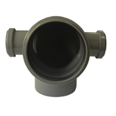 Відвід каналізаційний (два відвода) REIGER TS 110/50/50 мм 90°/90°/90° (6545822)