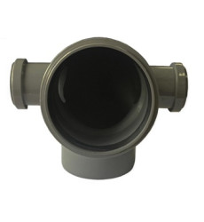 Отвод канализационный (два отвода) REIGER TS 110/50/50 мм 90°/90°/90° (6545822)