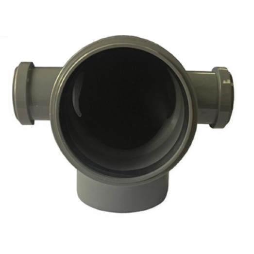 Відвід каналізаційний (два відвода) REIGER TS 110/50/50 мм 90°/90°/90° (6545822)
