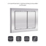 Панель смыва для унитаза Qtap Nest (QT0111M06028CRM)