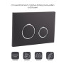 Панель смыва для унитаза Qtap Nest (QT0111M11V1146MB)