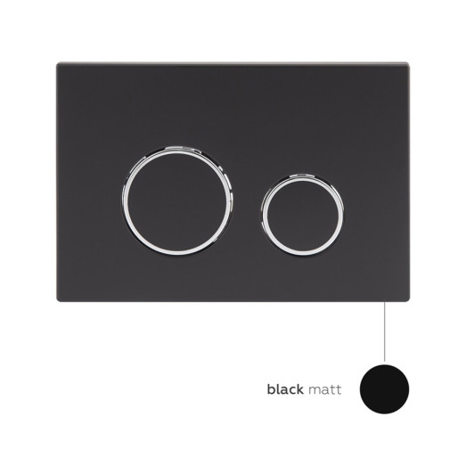 Панель смыва для унитаза Qtap Nest (QT0111M11V1146MB)