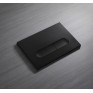 Панель смыва Koer KT-0608-05 кнопка закругленная (цвет черный матовый) (KR6125)