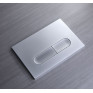 Панель смыва Koer KT-0608-14 кнопка закругленная (цвет сатин) (KR6127)
