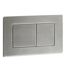 Панель смыва Koer KT-0612-02 из нержавеющей стали, кнопка квадратная SUS304 (KR6120)