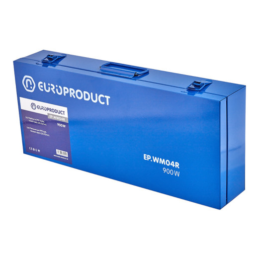 Паяльник для PPR труб, насадки круглые, 900W 20/32mm EUROPRODUCT EP.WM04R (EP6094)