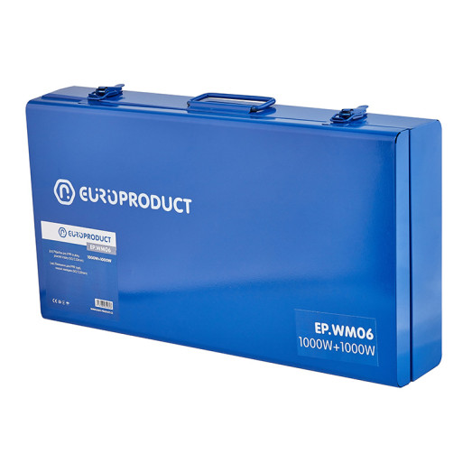 Паяльник Europroduct EP.WM06 для PPR труб (плоские насадки) 50/110mm (EP6096)