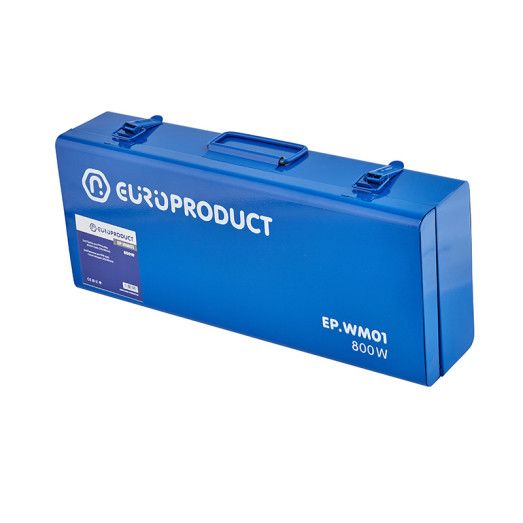 Паяльник для PPR труб, насадки плоские, 800W 20/40mm EUROPRODUCT EP.WM01 (EP6091)