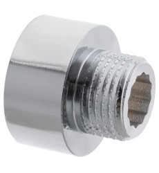 Перехідник (коннектор) 1/2"х3/4" (хром) Koer KF.A0608.CHR (KF0138)