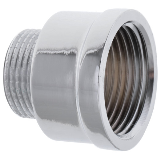 Перехідник (коннектор) 3/4"х1" (хром) Koer KF.A0810.CHR (KF0136)