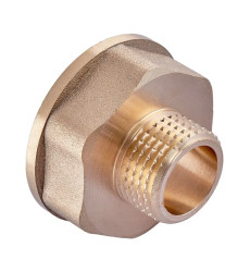 Перехідник Koer KF.A0608.WN - 3/4"x1/2" без нікелю (MX1522)