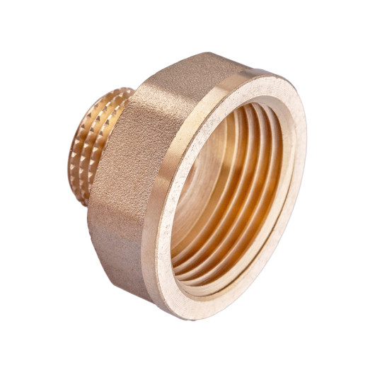 Перехідник Koer KF.A0608.WN - 3/4"x1/2" без нікелю (MX1522)