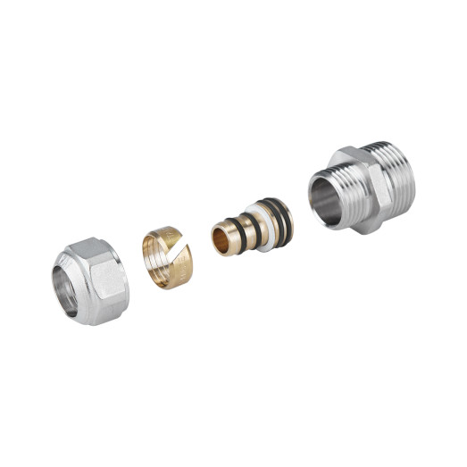 Переходник обжимной Icma 16х3/4" ЗР №531 (81531AEGH06)