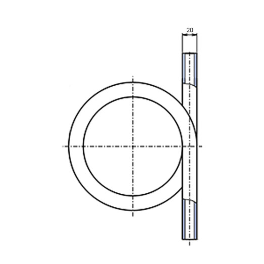 Петля PPR Blue Ocean 20 (BOCOMP20XXXXX)