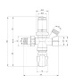 Подживляющий клапан Icma 1/2" №249 (91249AD05) Подживляющий клапан Icma 1/2" №249 (91249AD05)