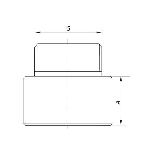 Удлинитель 1/2" 40мм (хром) Koer KF.E06-40.CHR (KF0097)