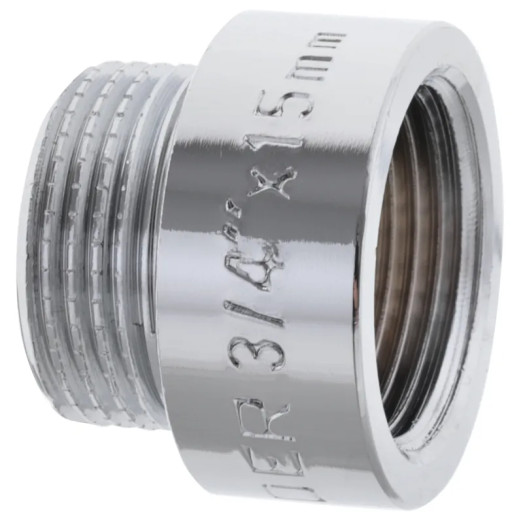 Подовжувач 3/4" 15мм (хром) Koer KF.E08-15.CHR (KF0105)