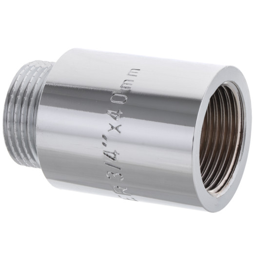 Подовжувач 3/4" 40мм (хром) Koer KF.E08-40.CHR (KF0109)