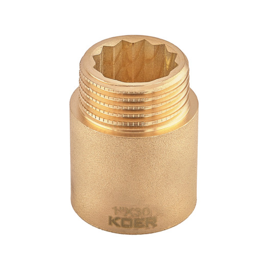 Подовжувач Koer KF.E10-30.WN - 1" 30мм без нікелю (KR5672)