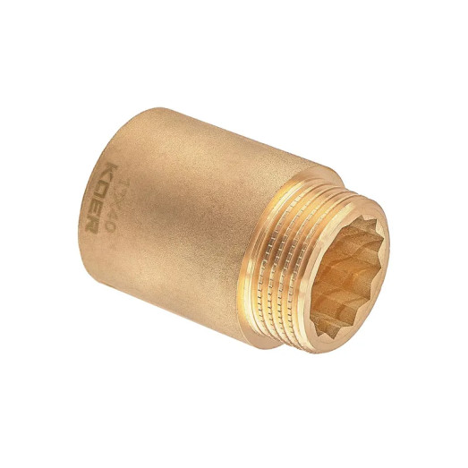 Подовжувач Koer KF.E10-40.WN - 1" 40мм без нікелю (KR5673)