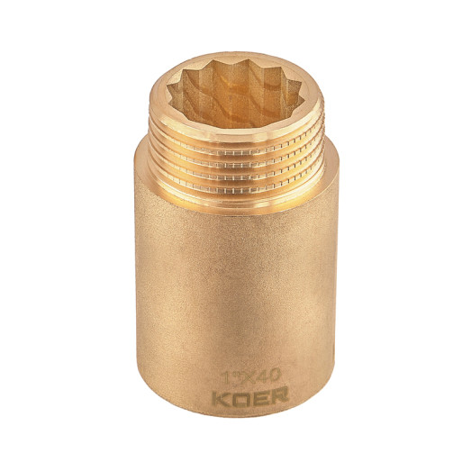 Подовжувач Koer KF.E10-40.WN - 1" 40мм без нікелю (KR5673)
