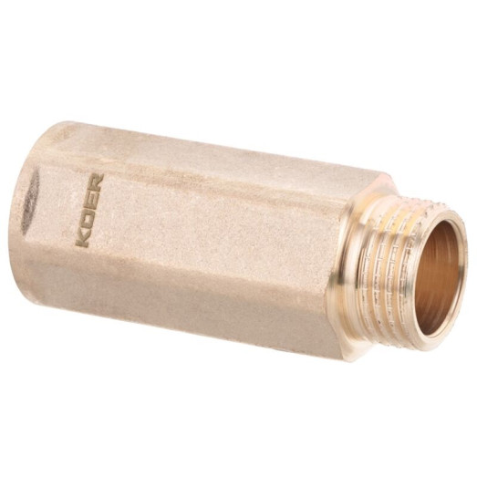 Подовжувач Koer WM. E06-50.WN - 1/2" 50 мм (Без нікелю) (KR3014)