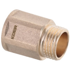 Подовжувач Koer WM.E06-25.WN - 1/2 " 25мм (Без нікелю) (KR3011)