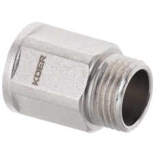 Подовжувач Koer WM.E06-25.WN - 1/2" 25мм (KR3004)