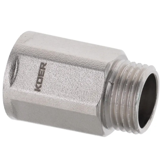 Подовжувач Koer WM.E06-30.WN - 1/2" 30мм (KR3005)