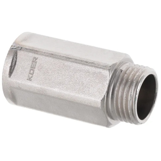 Подовжувач Koer WM.E06-40.WN - 1/2" 40мм (KR3006)