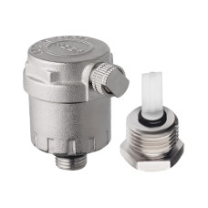 Повітровідвідник (KOER) автоматичний прямий 1/2" зі зворотним клапаном (KR3127)