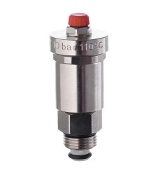 Воздухоотводчик автоматический с клапаном Roho R1302-050N - 1/2" Н (никель) (RO0140)