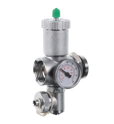 Прохідна зливна група Roho R612-100 - 1" (з повітровідвідником) (RO0154)