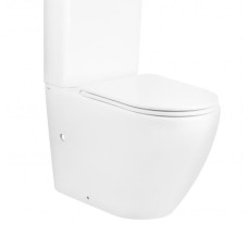 Чаша унітазу підлогового Qtap Robin Rimless без сидіння (QT13222141ARW1)