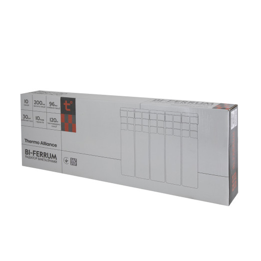 Радиатор биметаллический Thermo Alliance Bi-Ferrum 200/96 0,81 кг (F20096B)