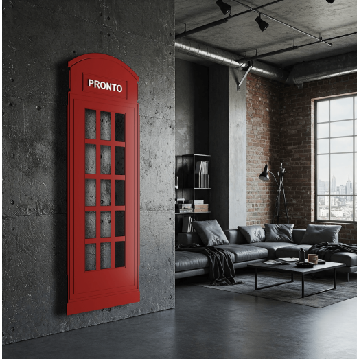 Радиатор дизайнерский Teffon RedCall RAL 3001/RAL9016
