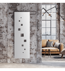 Радиатор дизайнерский Teffon Tetra 1800х600 Белый матовый (8 мм)