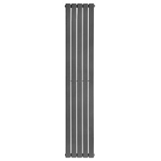 Радиатор трубчатый ARTTIDESIGN Livorno 5/1600/340/50 вертикальный серый матовый (LV.5.160.34.5.G)