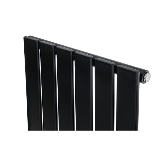 Радіатор трубчастий ARTTIDESIGN Livorno 6/1800/408 вертикальний чорний матовий (LV 6.180.40.B)